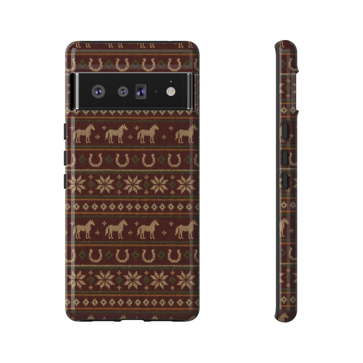 Fair Isle Horses Tough Case