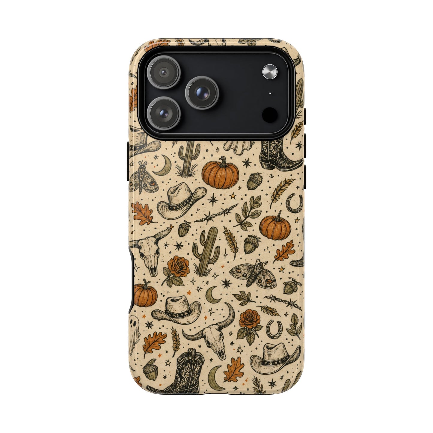Halloween Western Doodles Magnetic Case