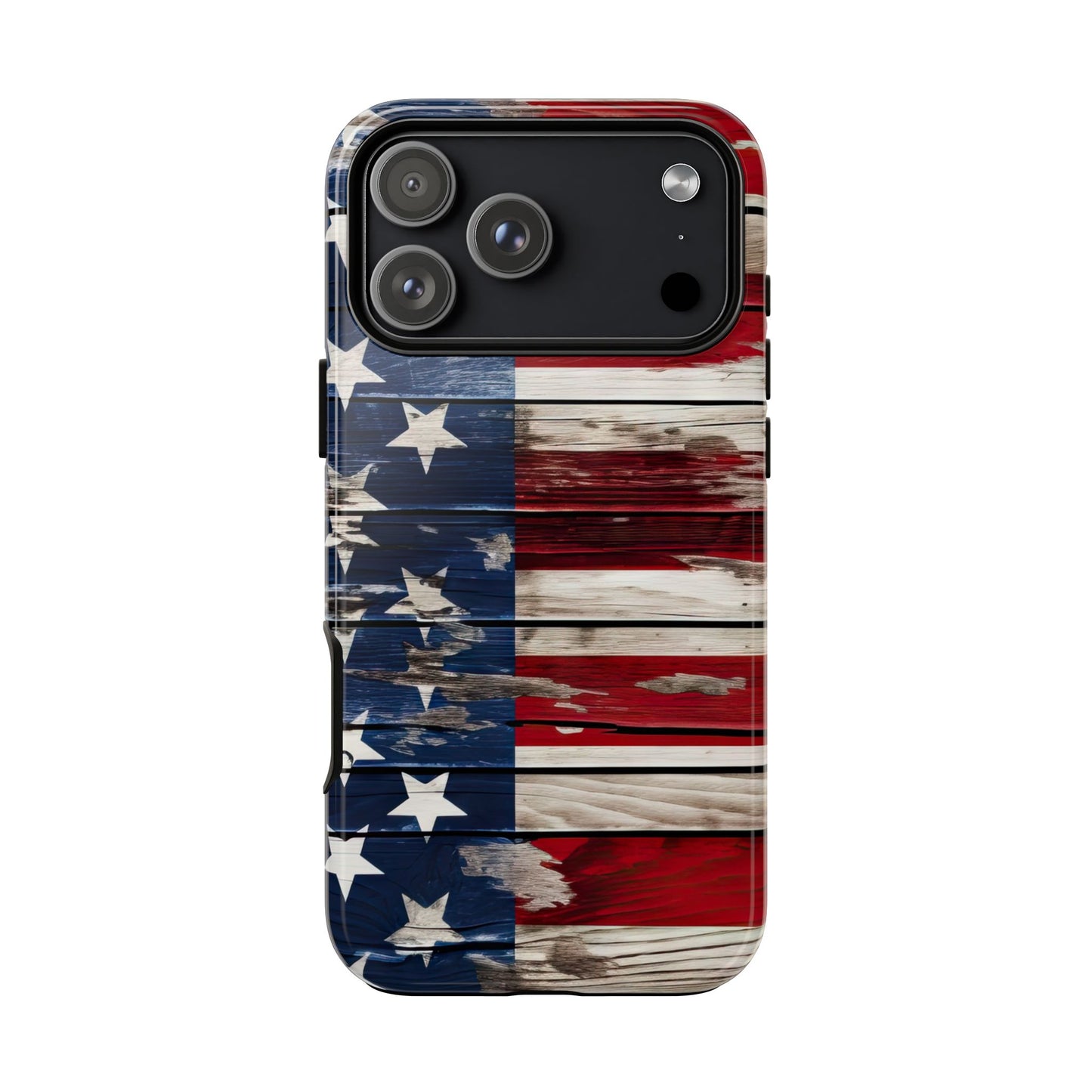 Wood Stars Stripes Tough Case