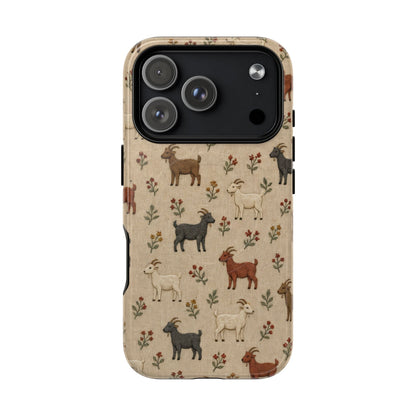Stitched Goats Magnetic Case