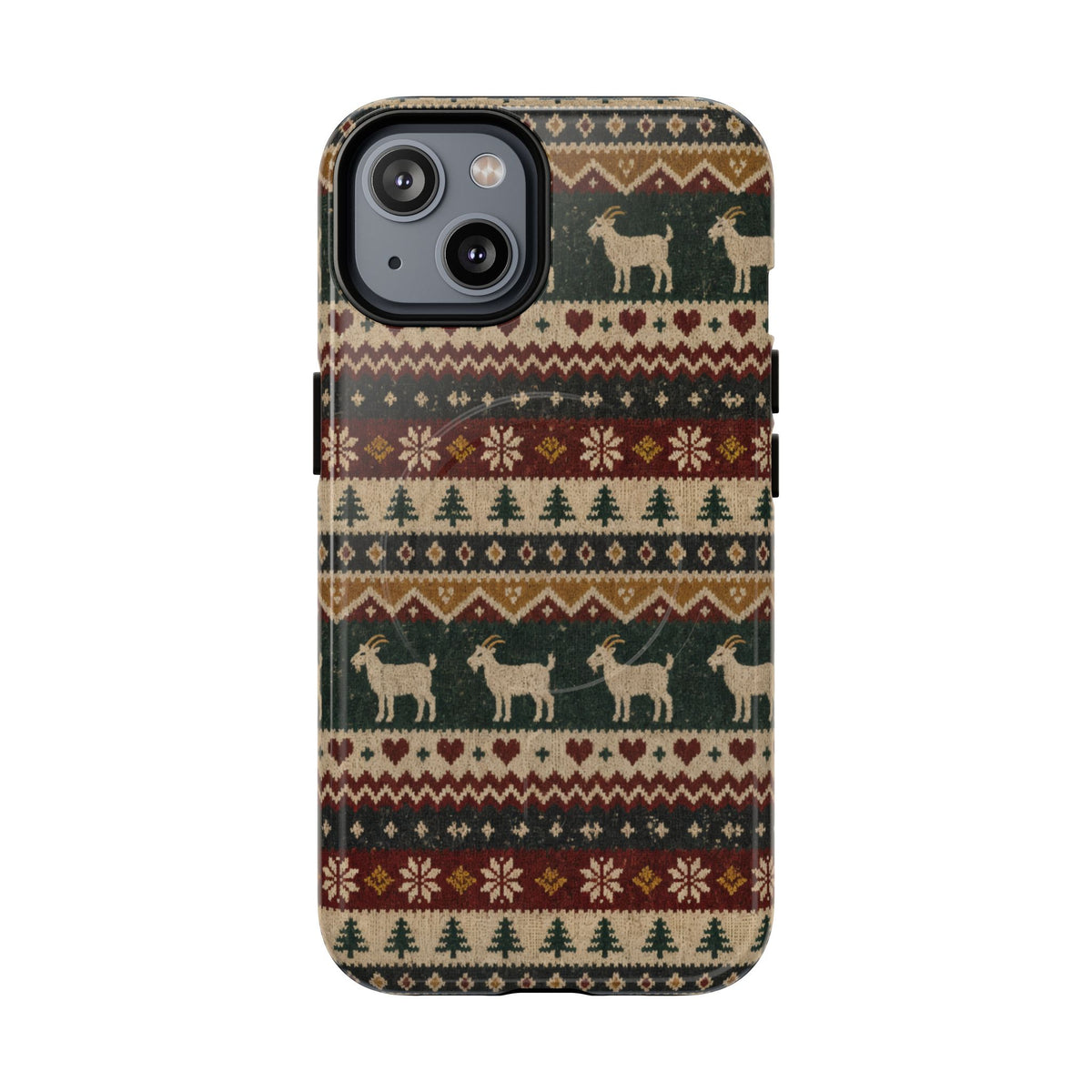 Fair Isle Goats Magnetic Case