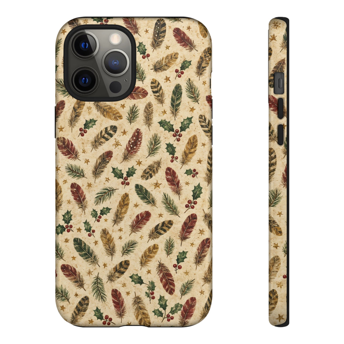 Christmas Feathers Tough Case