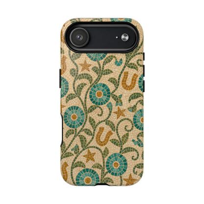 Turquoise Horseshoe Mosaic Magnetic Case