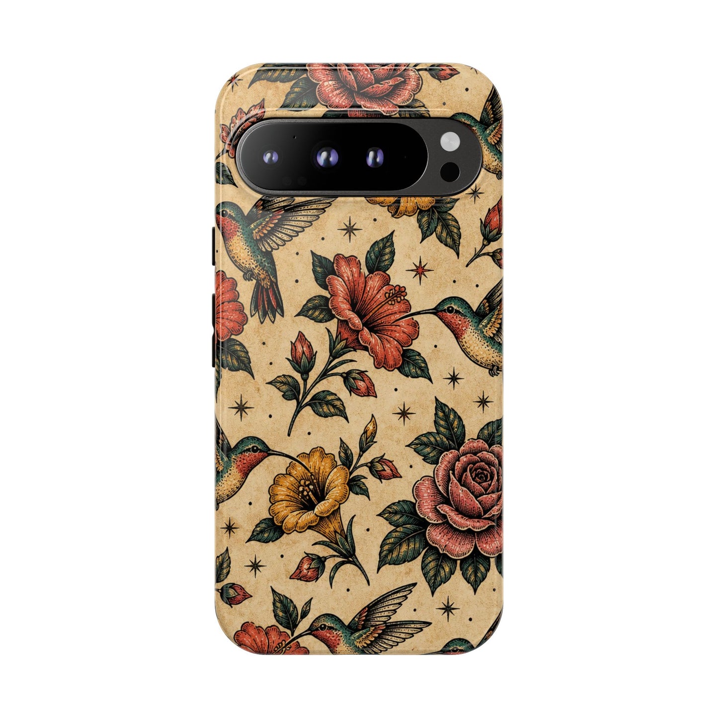Hummingbird Rose Tough Case