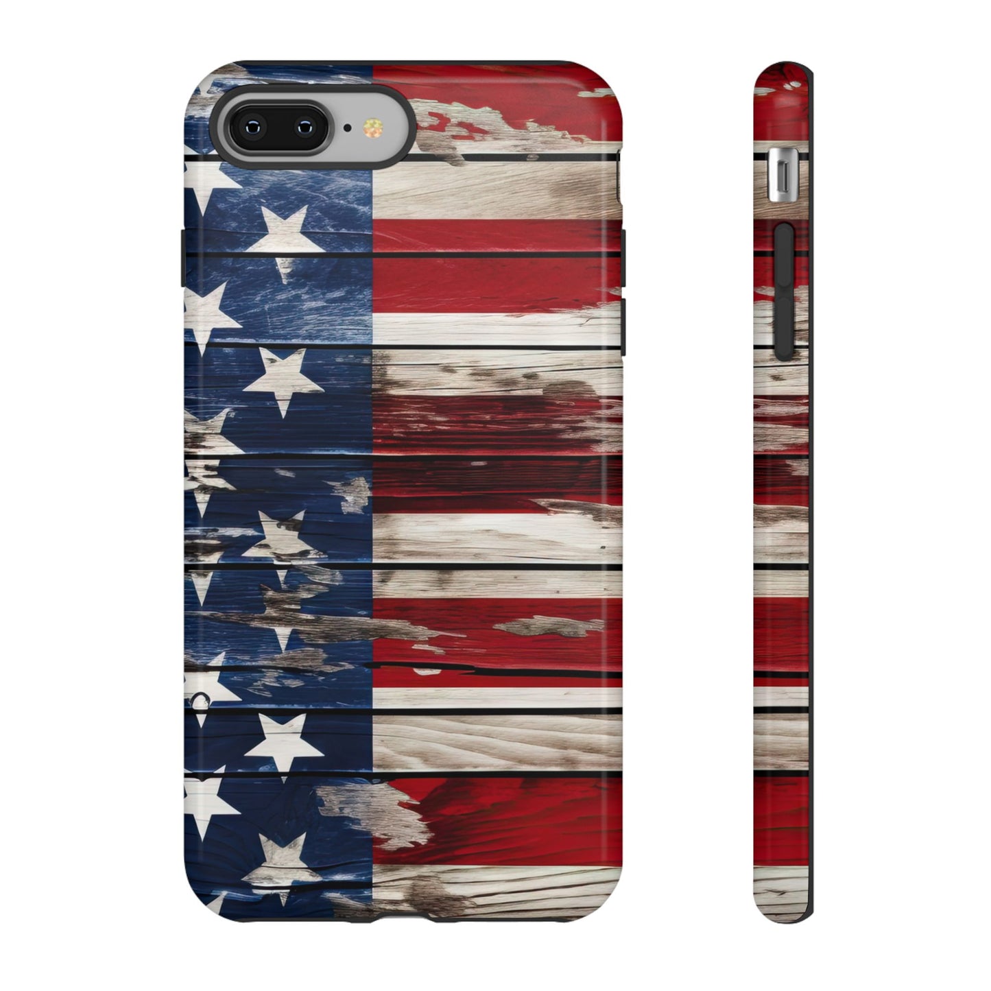 Wood Stars Stripes Tough Case