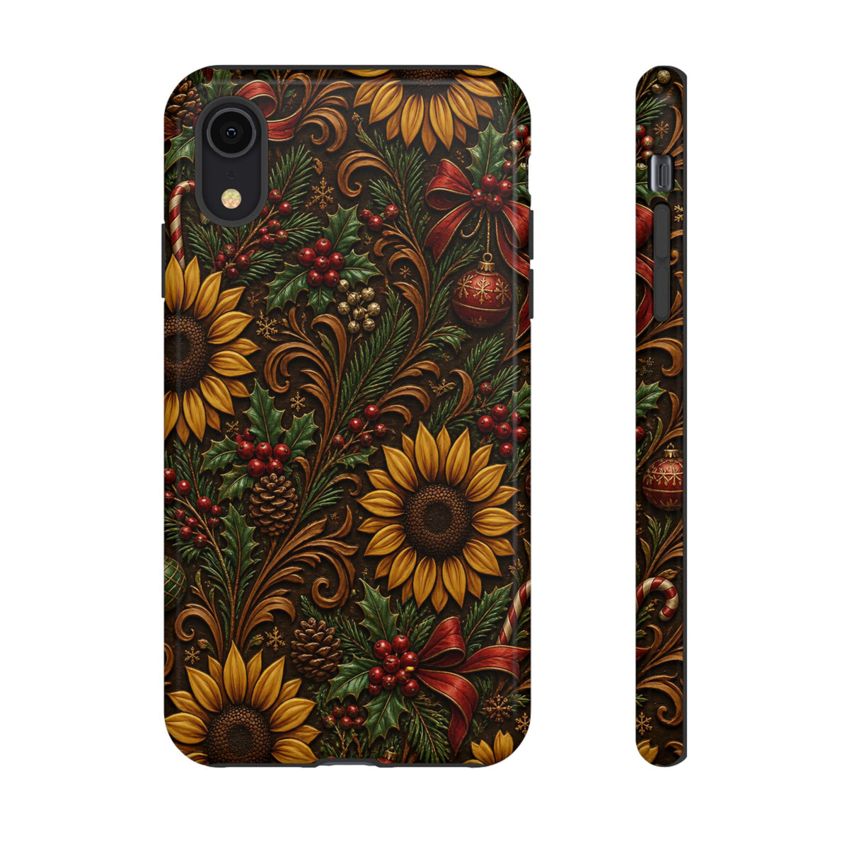 Christmas Sunflowers Tough Case
