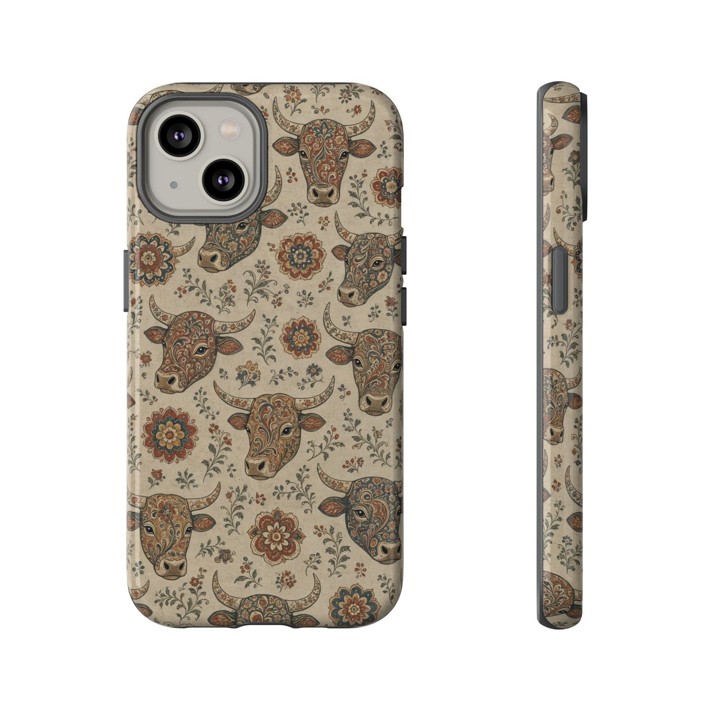 Folk Longhorn Tough Case