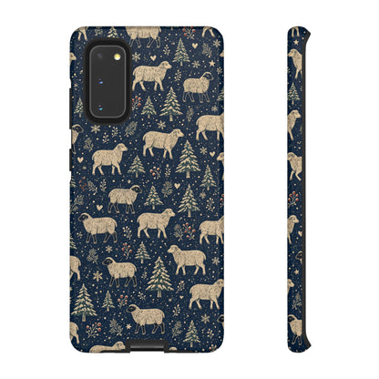 Snowy Sheep Tough Case