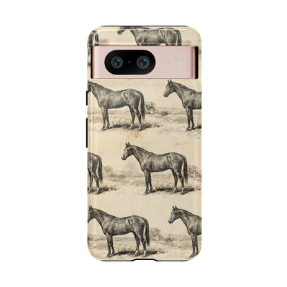 Vintage Horses Tough Case