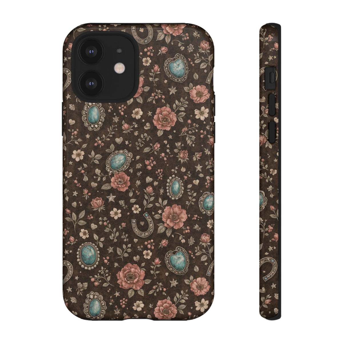 Turquoise Roses Tough Case