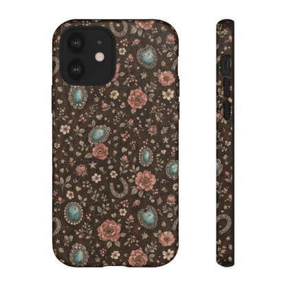 Turquoise Roses Tough Case