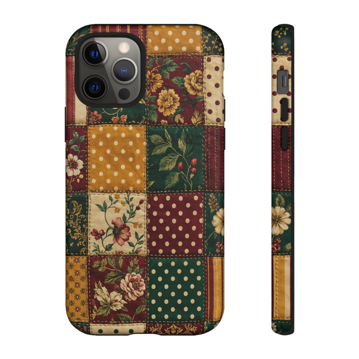 Jewel Tone Patchwork Tough Case