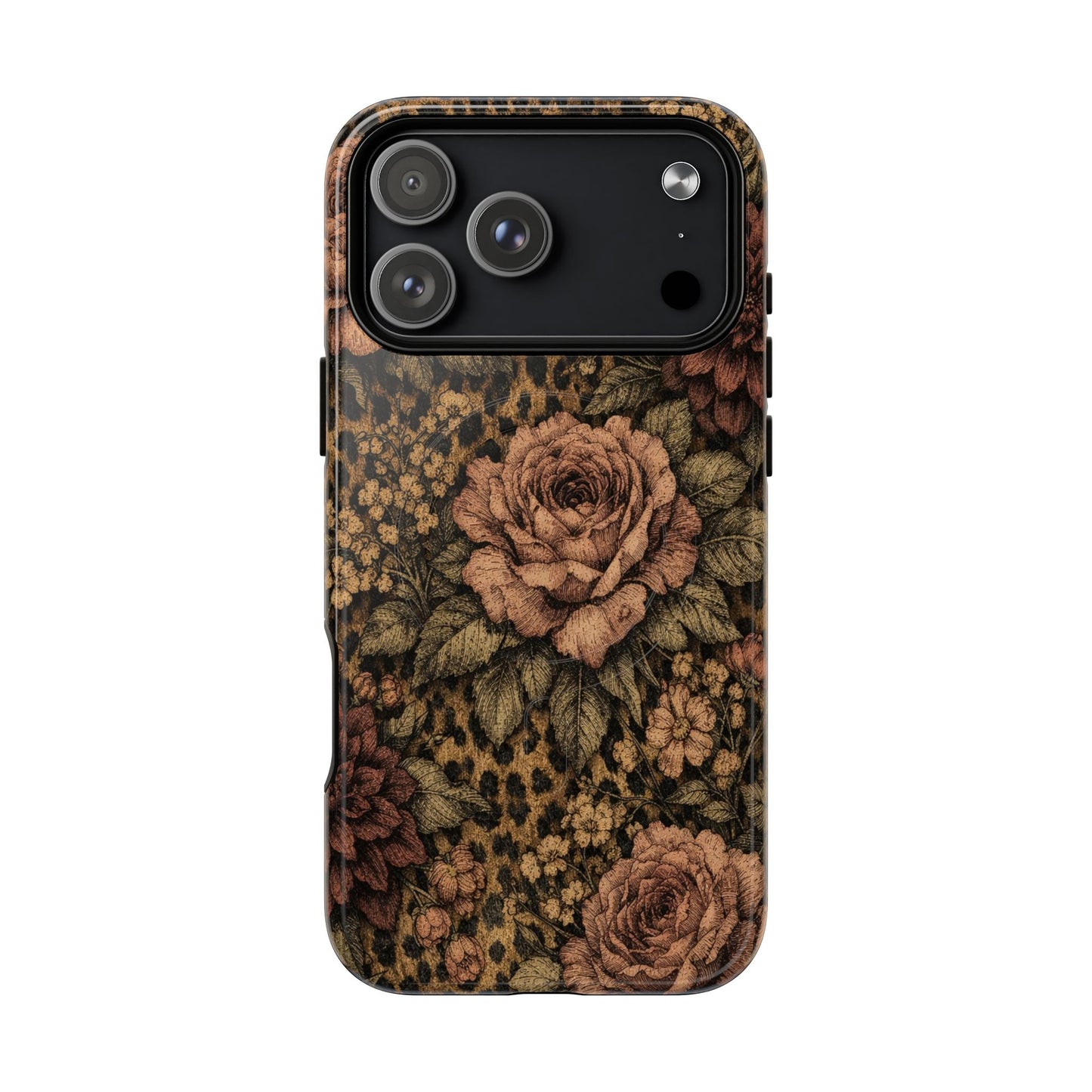 Leopard Bloom Magnetic Case