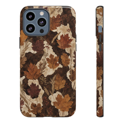 Autumn Cowhide Tough Case