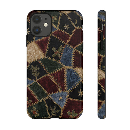 Winter Crazy Quilt Tough Case