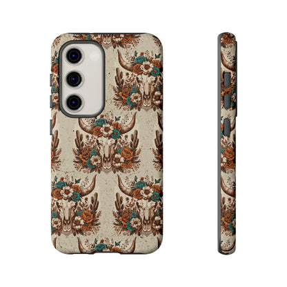 Boho Bull Skull Tough Case