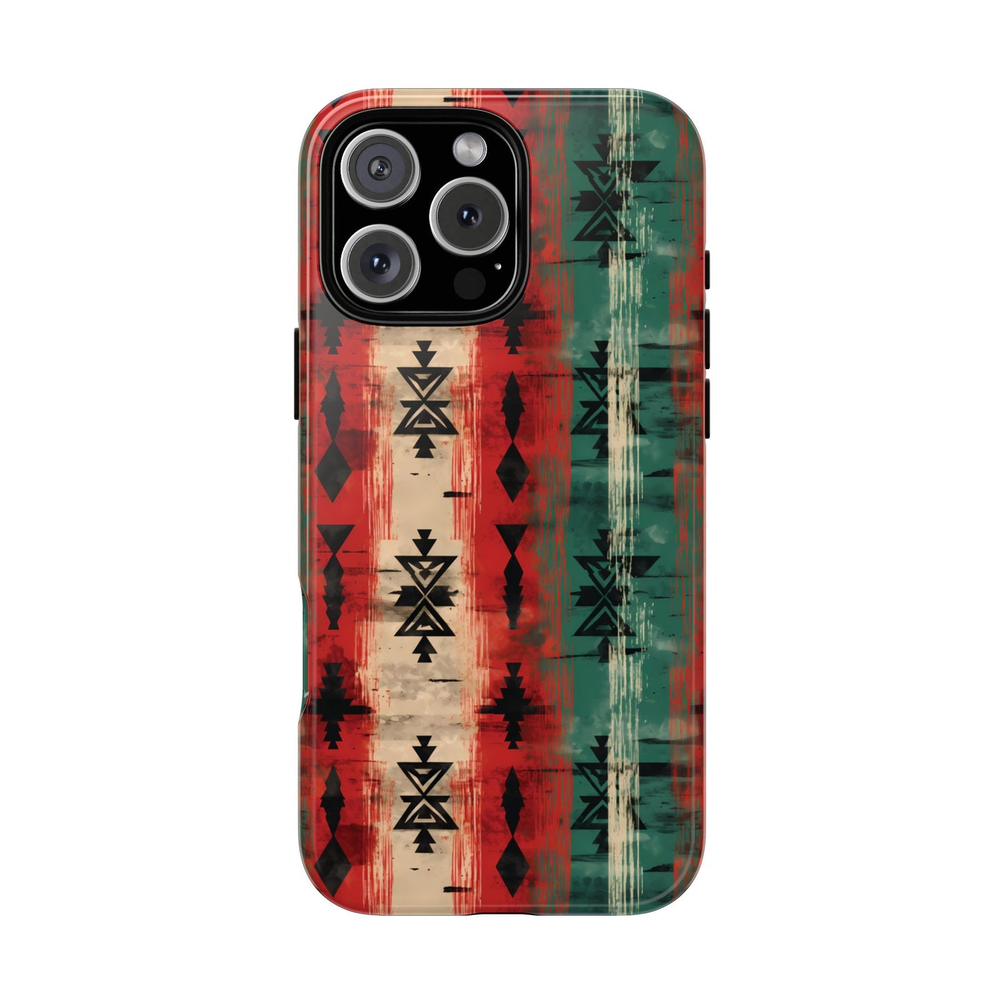 Christmas Grunge Aztec Tough Case