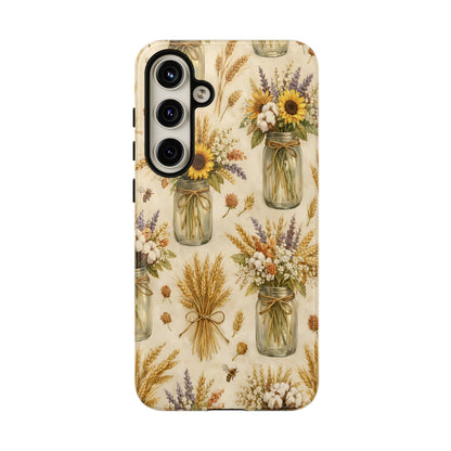 Wheat + Mason Jars Tough Case