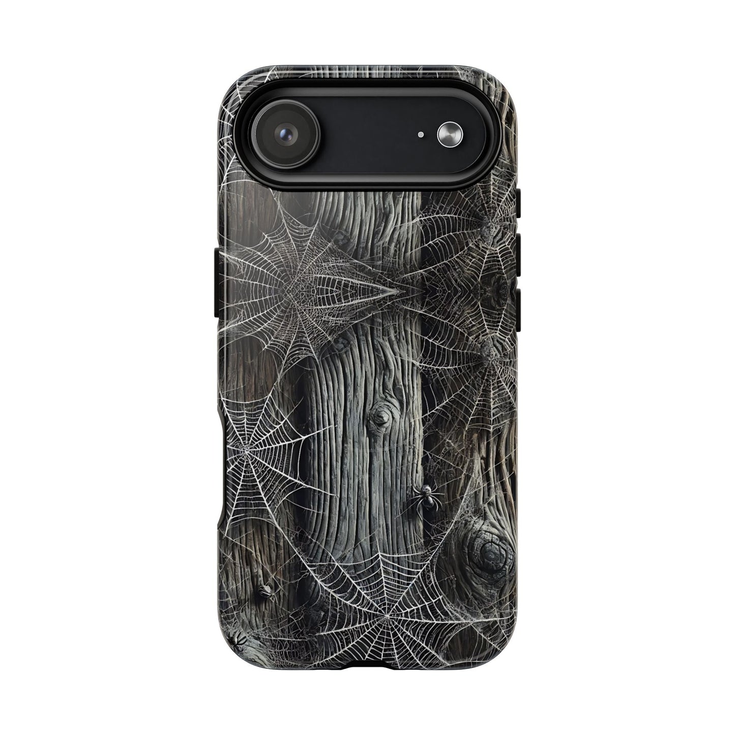 Spiderwebs Barnwood Magnetic Case