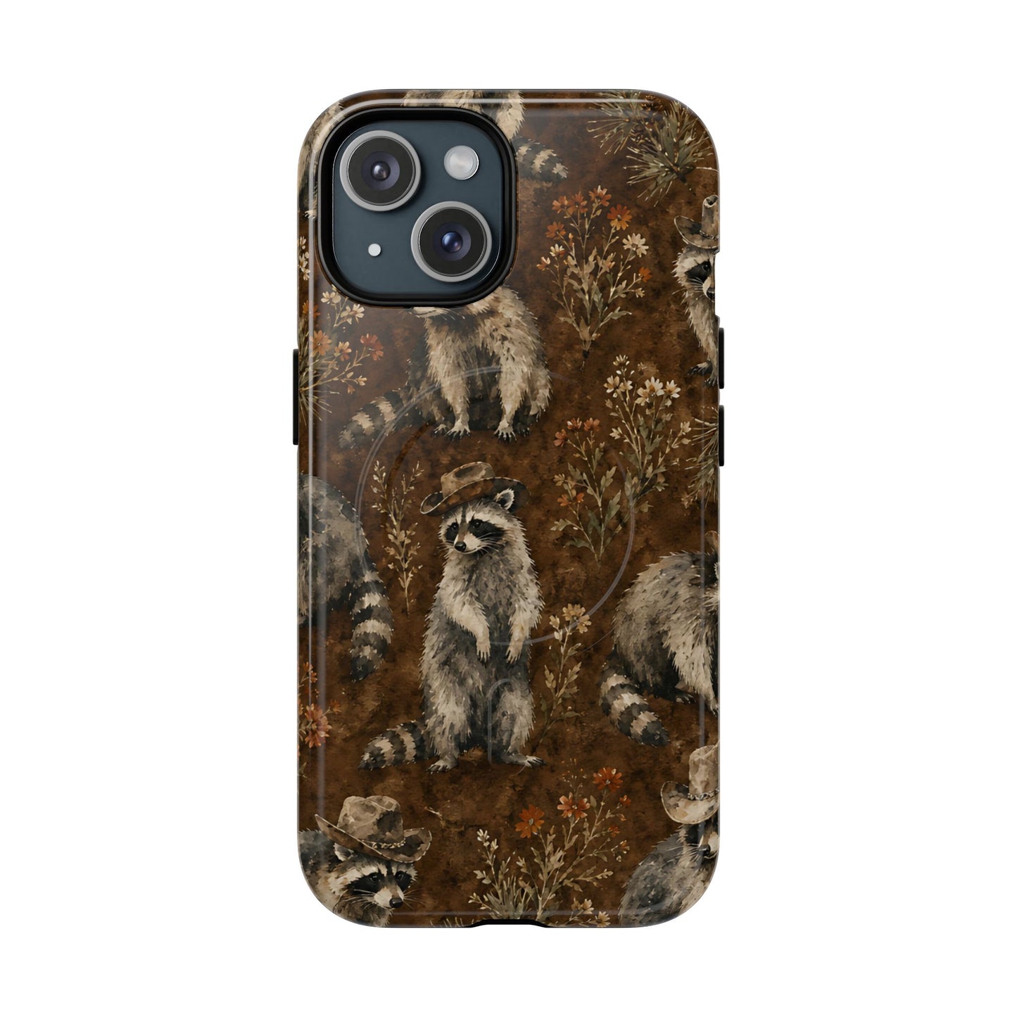 Prairie Raccoon Magnetic Case