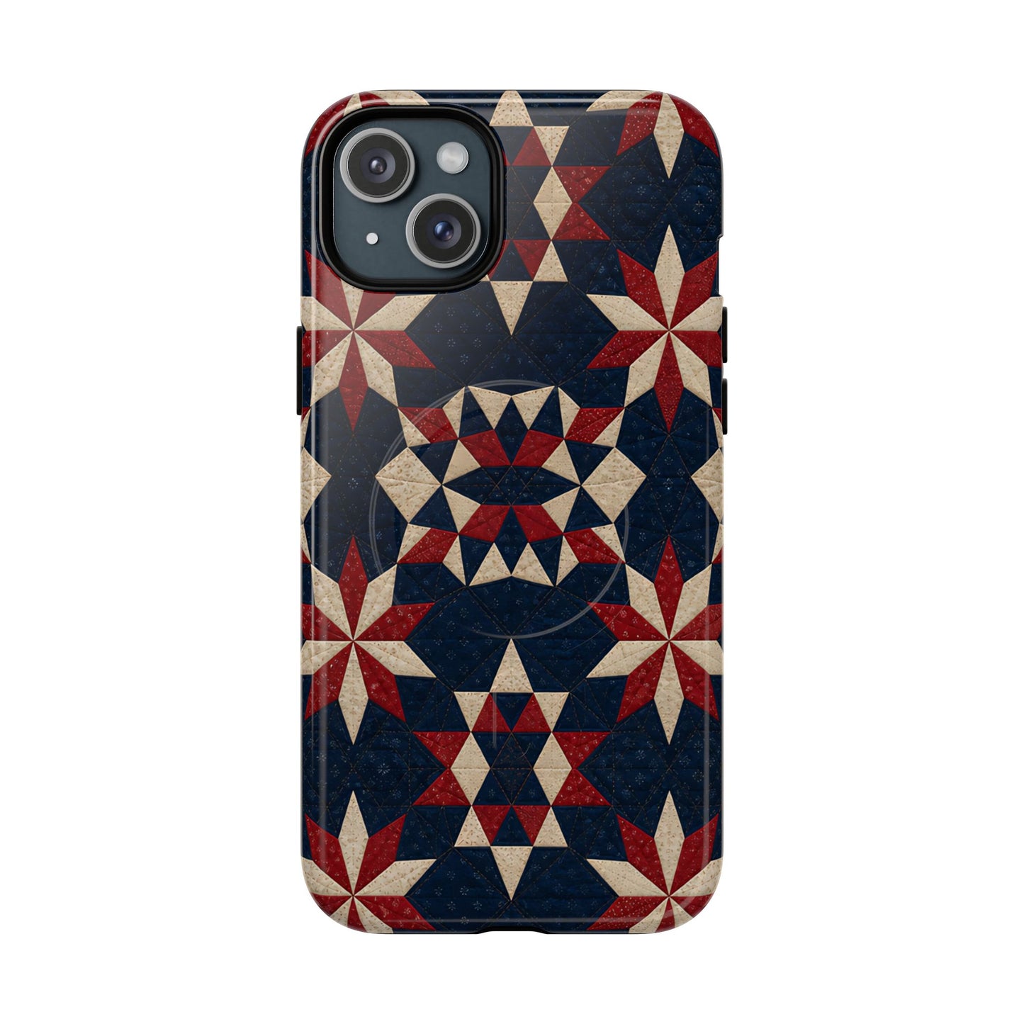 Patriotic Quilt Magnetic Case