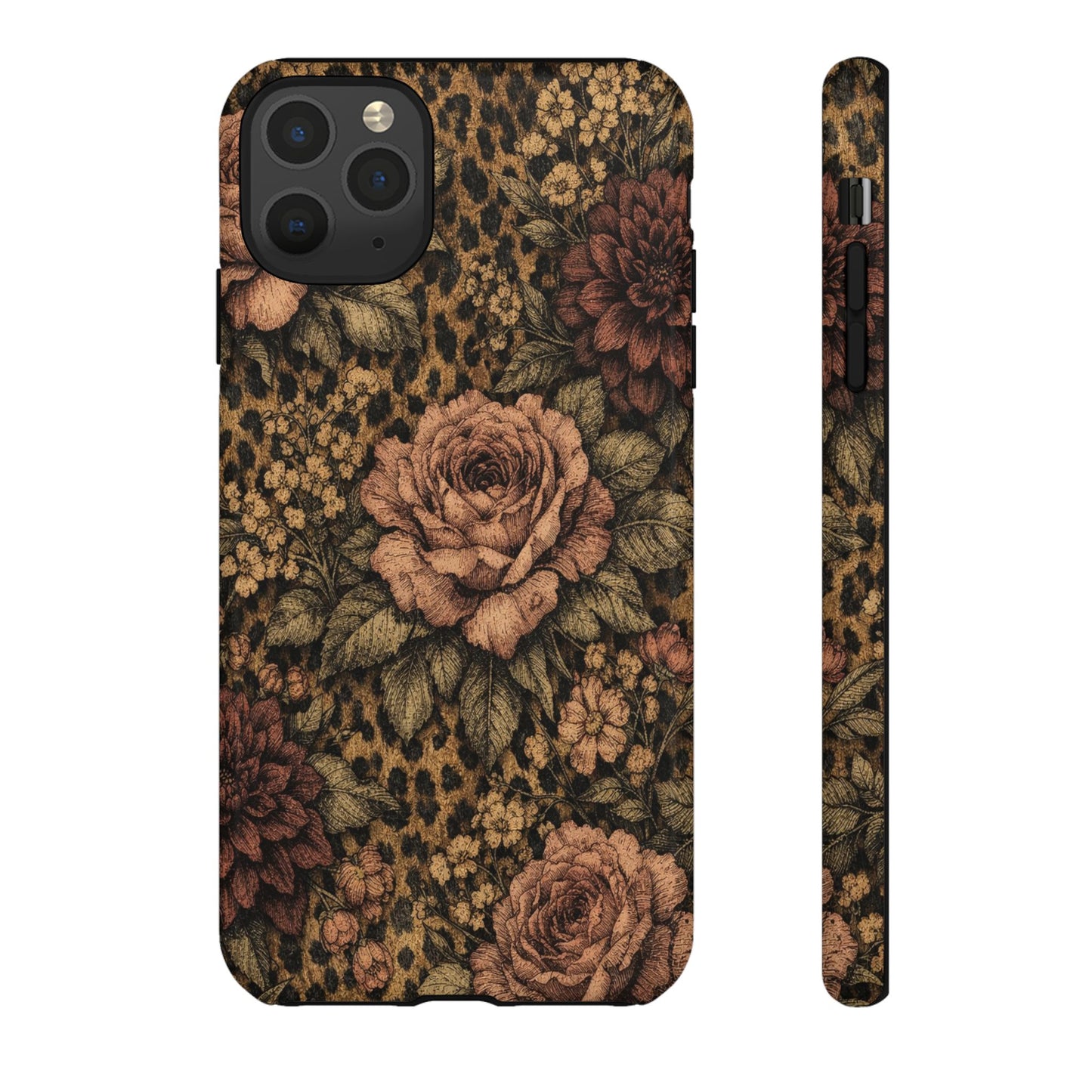 Leopard Bloom Tough Case