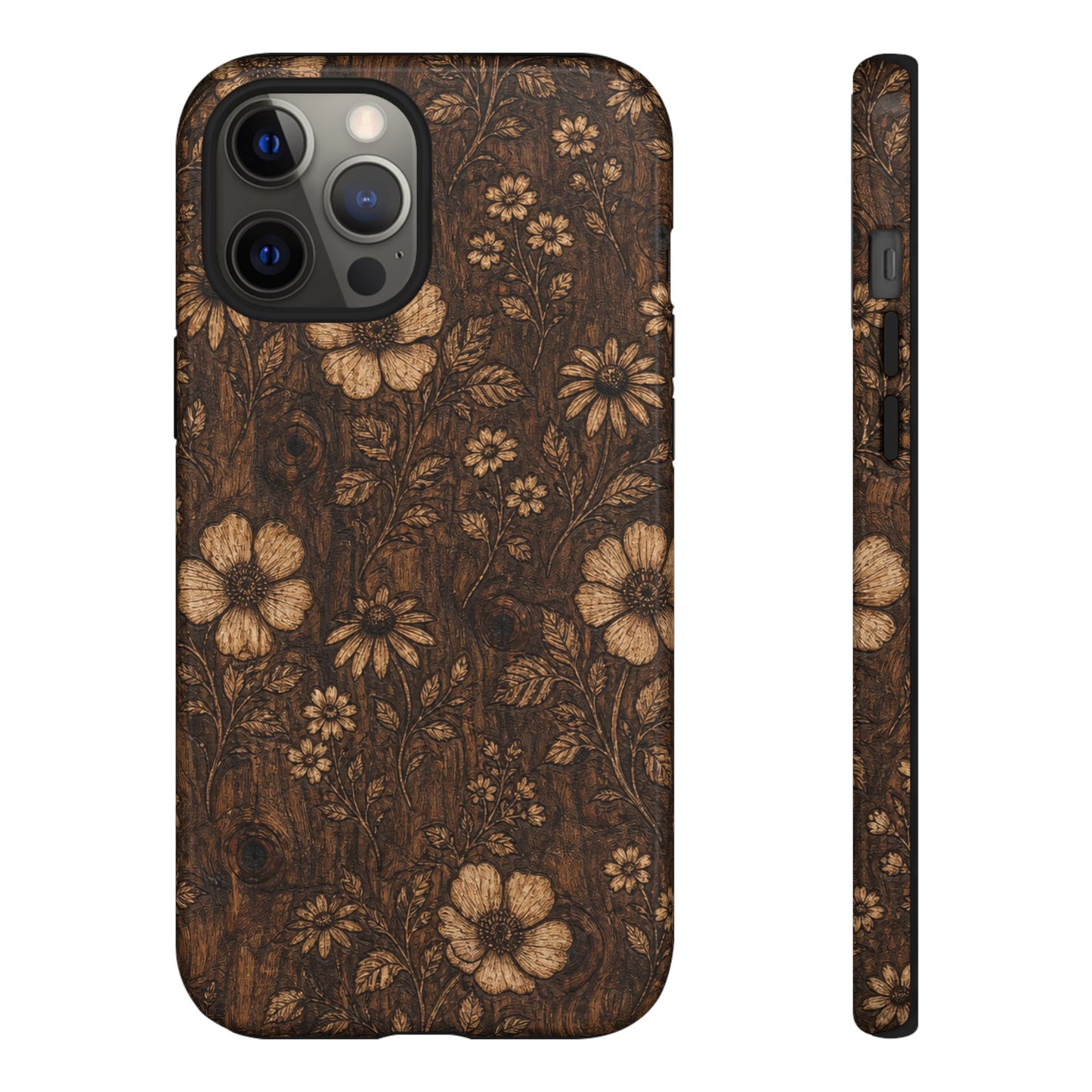 Floral Bark Tough Case