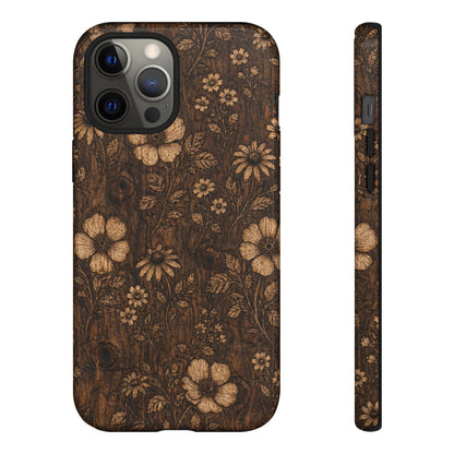 Floral Bark Tough Case