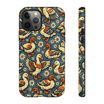 Retro Ducks Tough Case