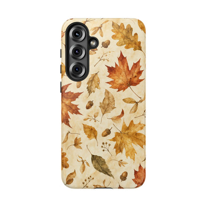 Golden Leaves Tough Case