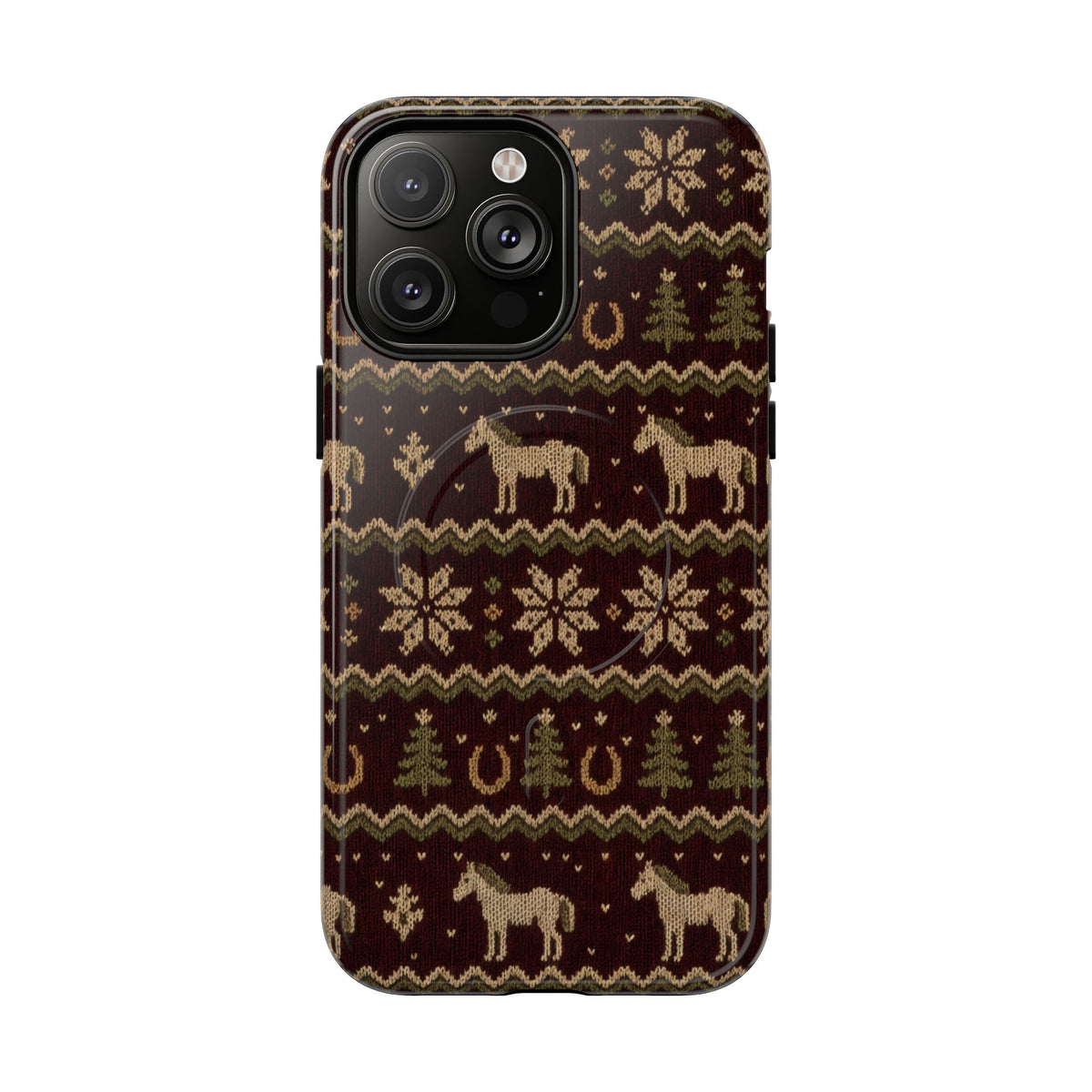 Horse Sweater Magnetic Case