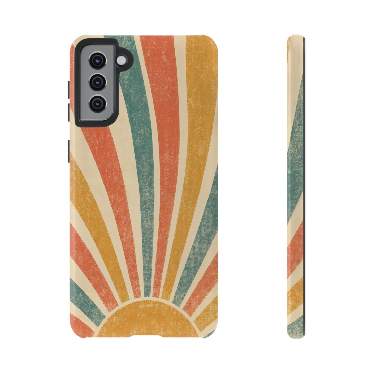 Retro Sun Rays Tough Case