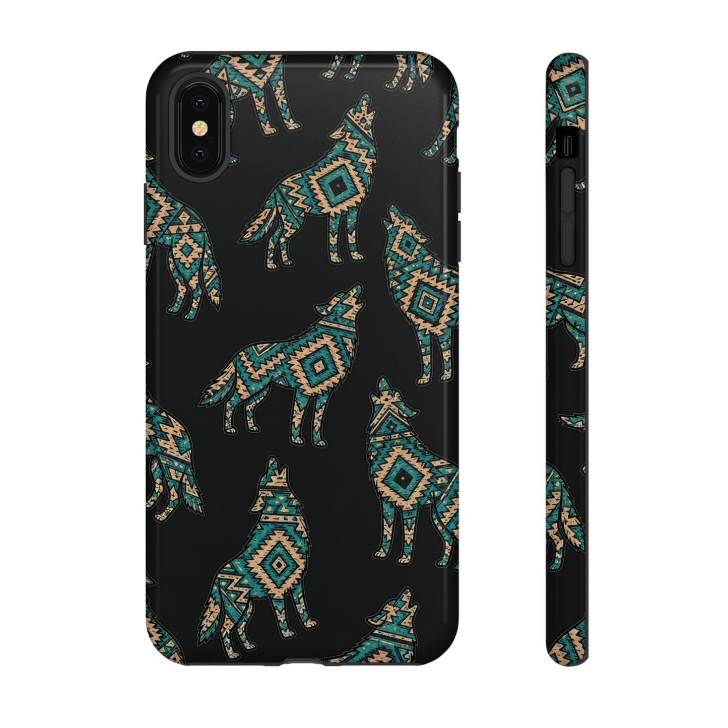 Turquoise Wolf Tough Case