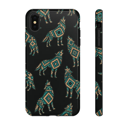 Turquoise Wolf Tough Case