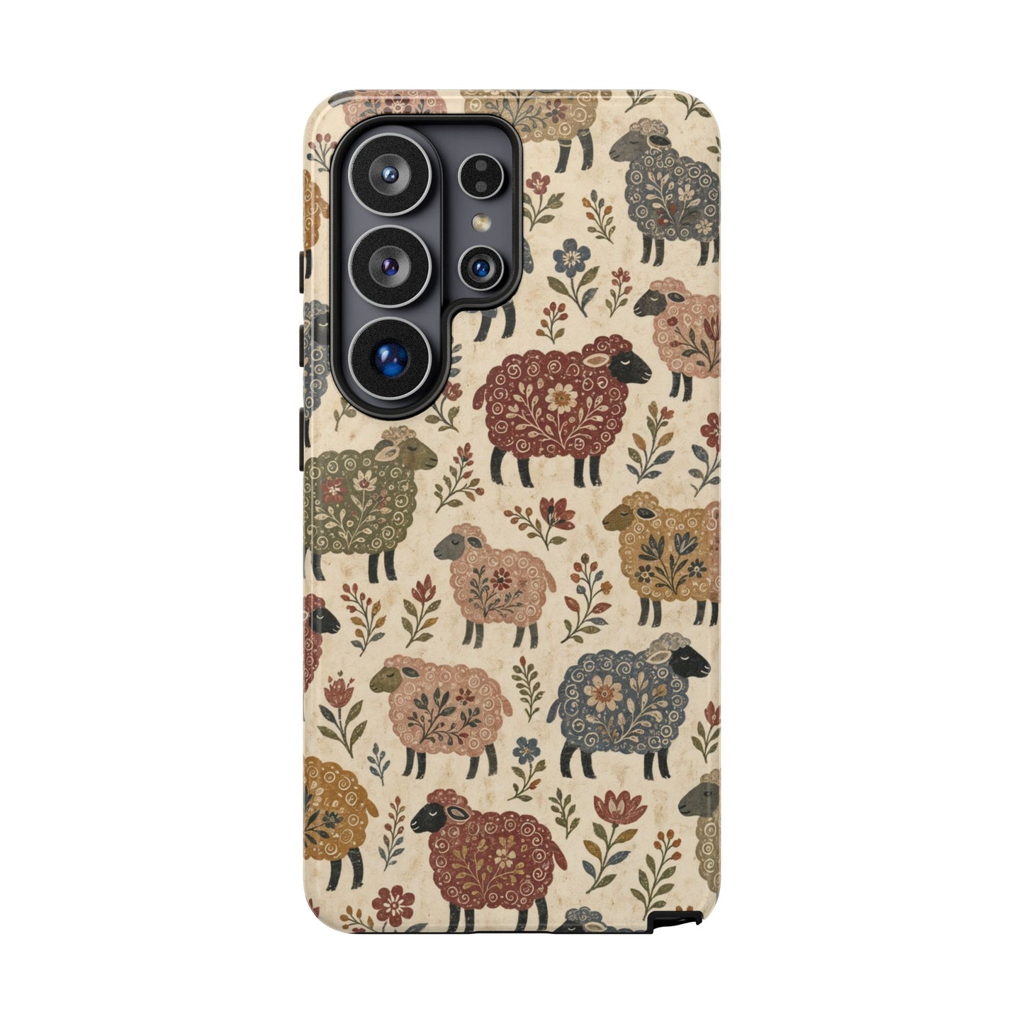 Folk Sheep Tough Case