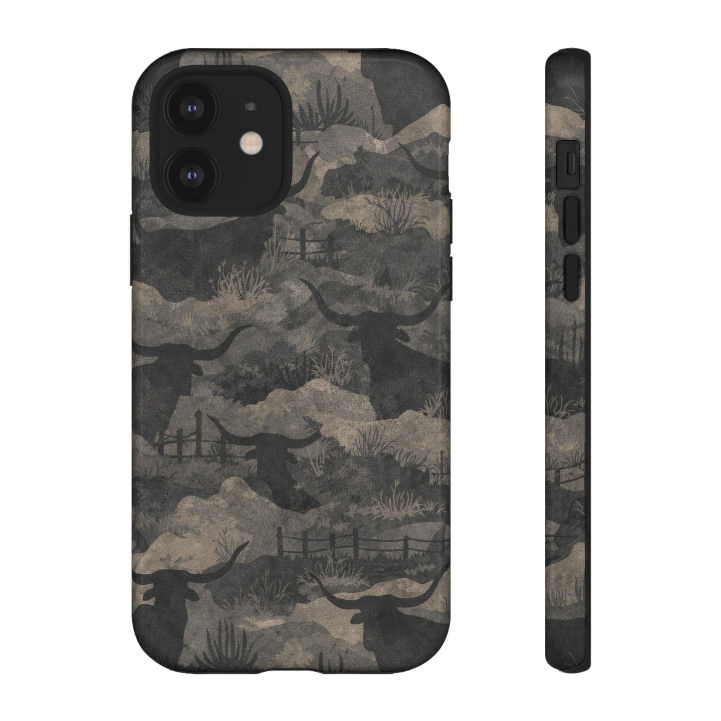 Camo Longhorns Tough Case