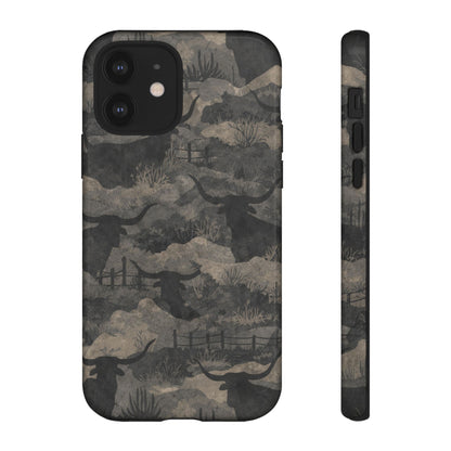 Camo Longhorns Tough Case