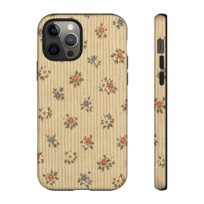 Striped Floral Tough Case