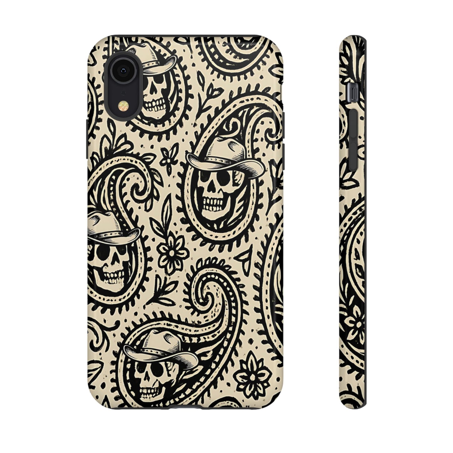 Cowboy Skull Paisley Tough Case