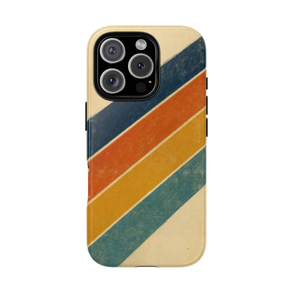 Retro Sunset Stripes Tough Case