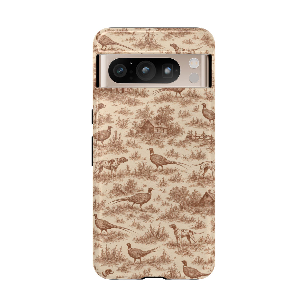 Pheasant Toile Tough Case