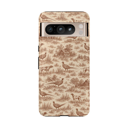 Pheasant Toile Tough Case