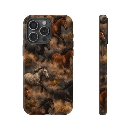 Running Horses Tough Case