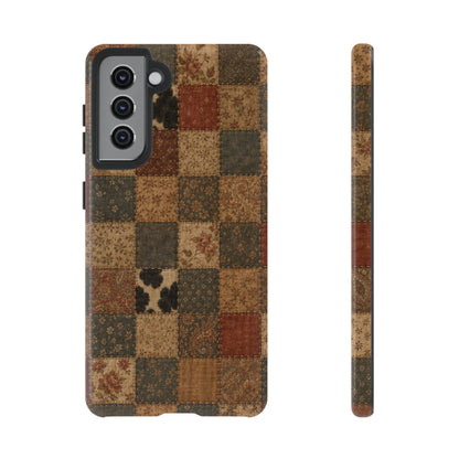 Rustic Patchwork Tough Case