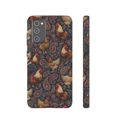 Patriotic Paisley Chickens Tough Case