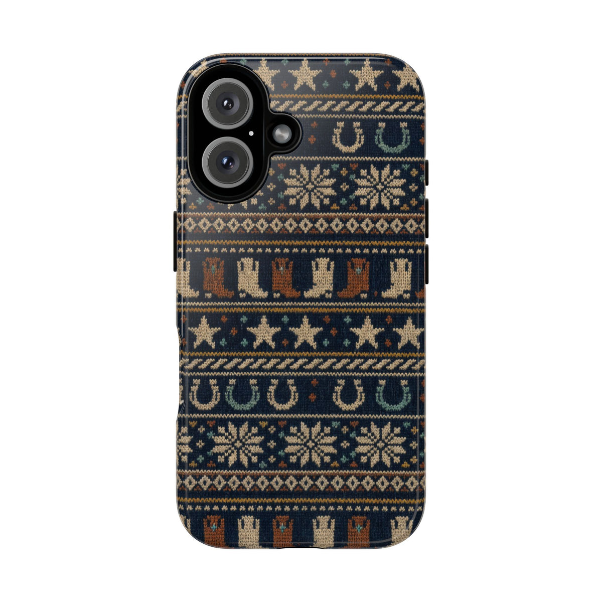 Fair Isle Boots Tough Case
