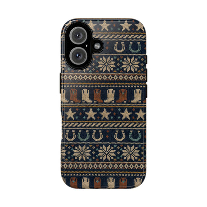 Fair Isle Boots Tough Case