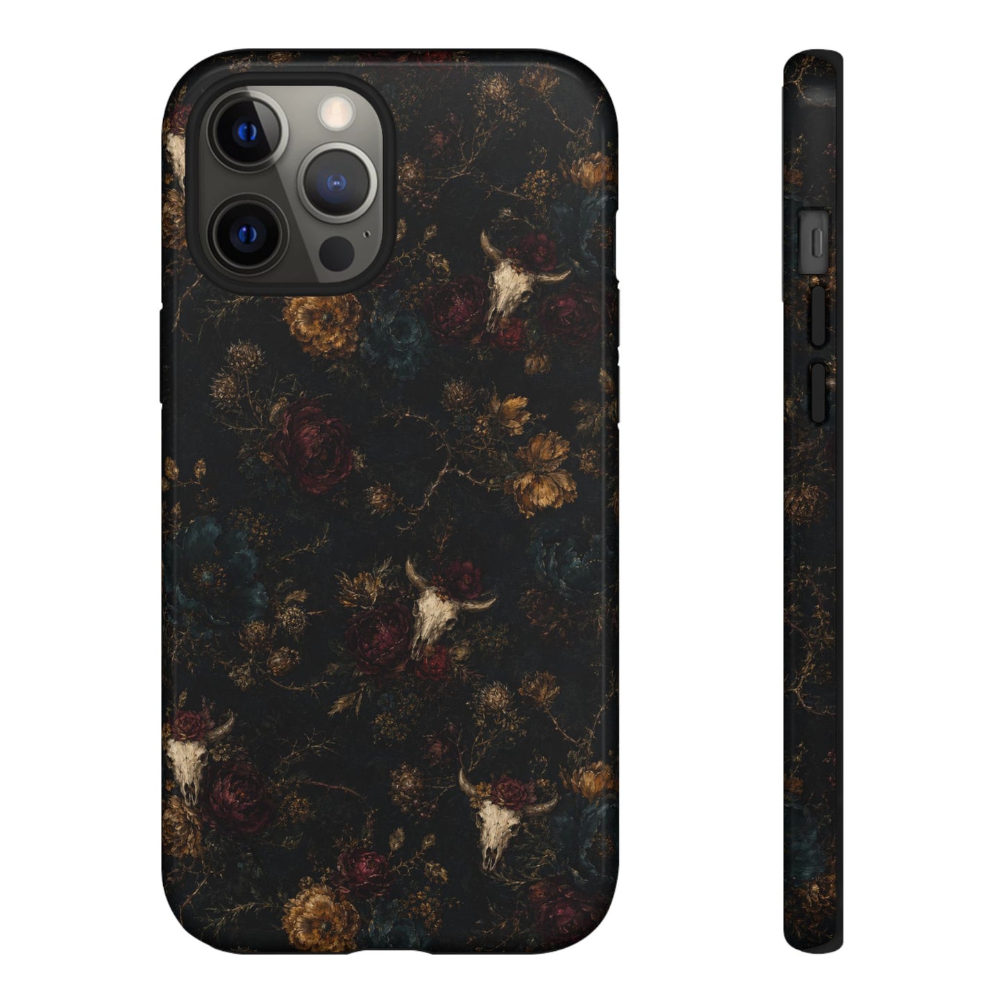 Bull Skull Bloom Tough Case