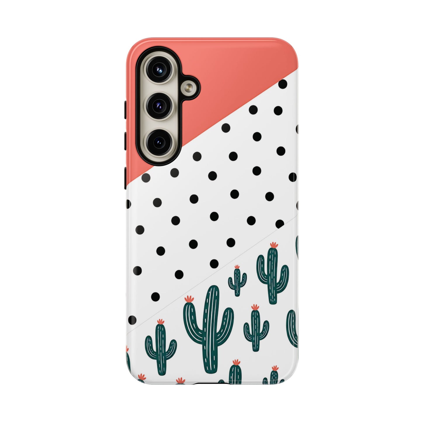 Polka Dot Cactus Tough Case
