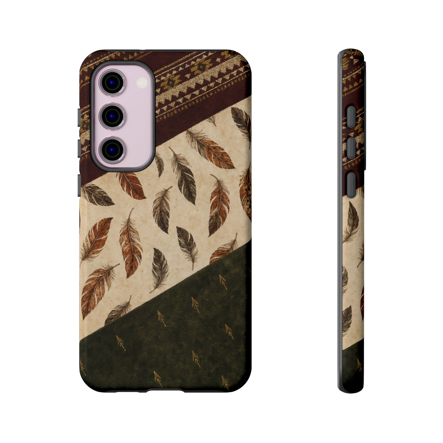 Feather Aztec Swaths Tough Case